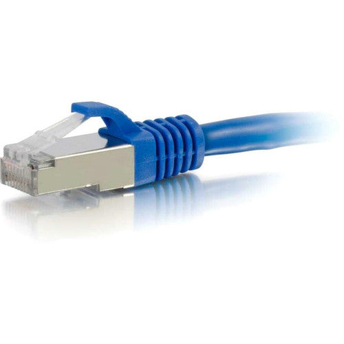 C2G 8ft Cat6 Snagless Shielded (STP) Network Patch Cable - Blue 00798