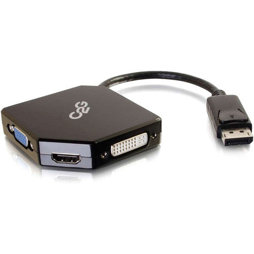 Convertisseur adaptateur C2G DisplayPort vers HDMI, VGA ou DVI 54340