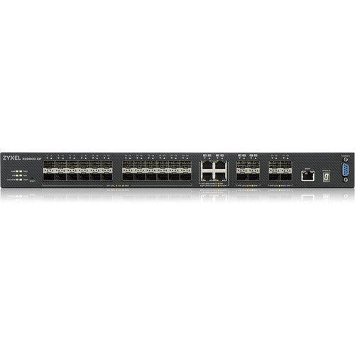 Commutateur géré ZYXEL 28 ports GbE L3 avec 4 liaisons montantes SFP+ XGS4600-32F-DCD