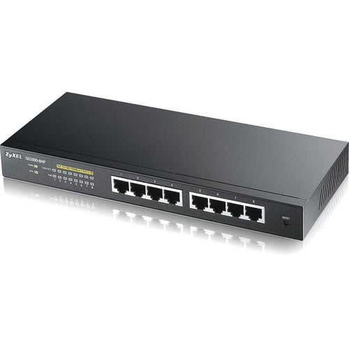 Commutateur PoE géré intelligent GbE 8 ports ZYXEL GS1900-8HP