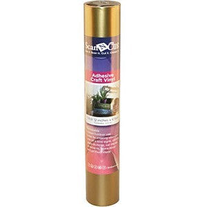 Brother 6 FT Roll - Gold Adhesive Craft Vinyl CAVINYLGD