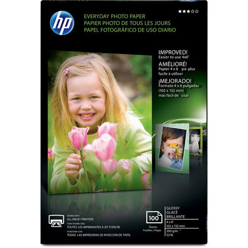 HP Everyday Photo 4x6 Glossy Paper CR759A
