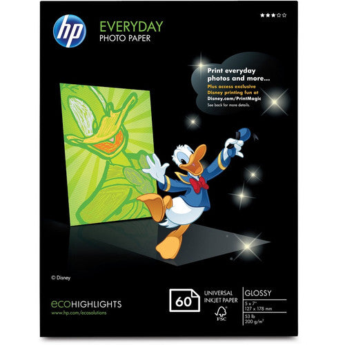HP Everyday Photo 5x7 Glossy Paper CH097A