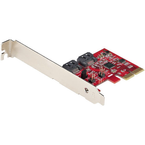 StarTech.com SATA PCIe Card, 2 Port PCIe SATA Expansion Card, 6Gbps SATA, PCI Express to SATA Adapter, SATA RAID, PCIe to SATA Converter 2P6GR-PCIE-SATA-CARD