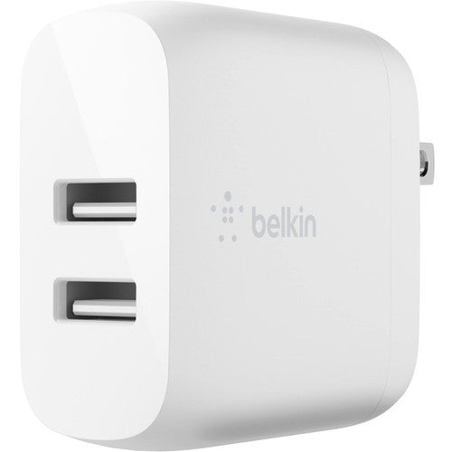 Belkin BOOST&uarr;CHARGE Dual USB-A Wall Charger 24W WCB002DQWH