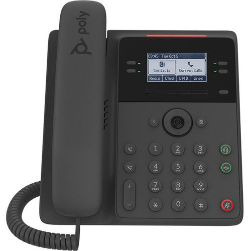 Poly Edge B30 IP Phone - Corded - Corded - Desktop, Wall Mountable 2200-49825-025