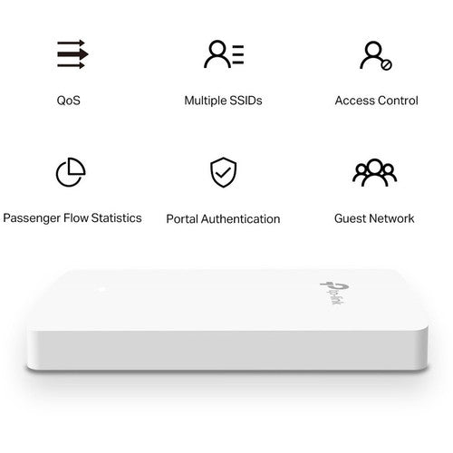 TP-Link Omada EAP615-Wall Point d'accès sans fil double bande 802.11ax 1,76 Gbit/s - Extérieur EAP615-Wall