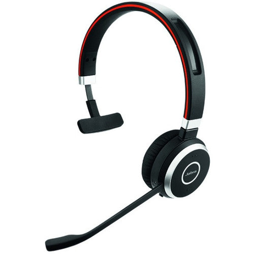 Jabra Evolve 65 MS Mono Casque sans fil à réduction de bruit avec support de charge 6593-823-399