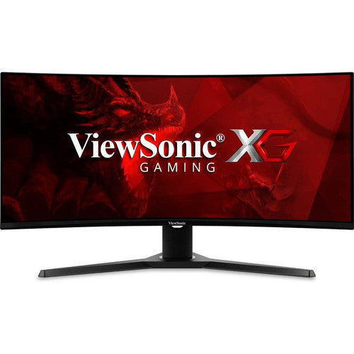 Viewsonic VX3418-2KPC 34" WQHD Curved Screen LED Gaming LCD Monitor - 21:9 VX3418-2KPC