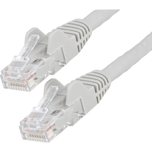 StarTech.com Câble Ethernet CAT6 de 2 m, LSZH (faible fumée, zéro halogène), 10 GbE sans accroc, 100 W PoE UTP RJ45 gris, cordon de brassage réseau CAT 6, ETL N6LPATCH2MGR