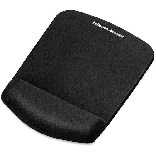 Fellowes PlushTouch Mouse Pad/Wrist Rest with FoamFusion Technology - Black 9252002