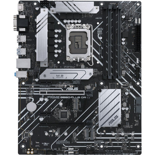 Carte mère de bureau Asus Prime B660-PLUS D4 - Chipset Intel B660 - Socket LGA-1700 - Intel Optane Memory Ready - ATX PRIME B660-PLUS D4