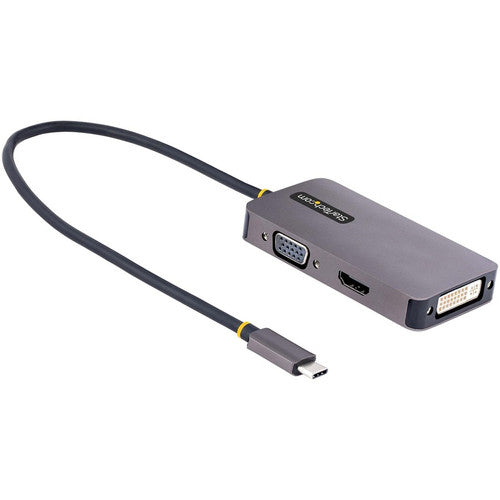 StarTech.com Adaptateur vidéo multiport USB-C 118-USBC-HDMI-VGADVI