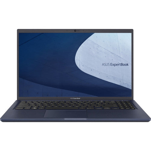 Asus ExpertBook B1 B1500 B1500CEAE-Q73WP-CB 15.6" Notebook - Full HD - 1920 x 1080 - Intel Core i7 11th Gen i7-1165G7 Quad-core (4 Core) 2.80 GHz - 12 GB Total RAM - 512 GB SSD - Star Black B1500CEAE-Q73WP-CB