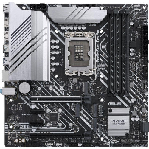 Carte mère de bureau Asus Prime Z690M-PLUS D4 - Chipset Intel Z690 - Socket LGA-1700 - Mémoire Intel Optane Ready - Micro ATX PRIME Z690M-PLUS D4