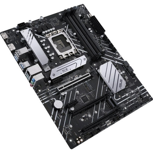 Asus Prime H670-PLUS D4 Desktop Motherboard - Intel H670 Chipset - Socket LGA-1700 - Intel Optane Memory Ready - ATX PRIME H670-PLUS D4