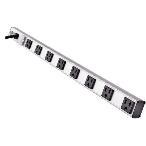 Tripp Lite 8 Right-Angle Outlet Vertical Power Strip, 120V, 15A, 15-ft. Cord, 5-15P, 24 in. PS2408RA