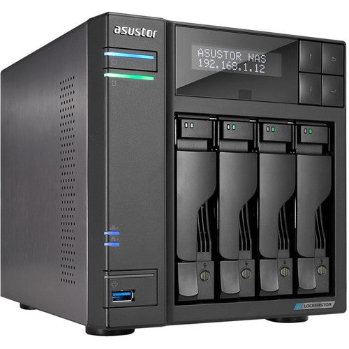 ASUSTOR Lockerstor 4 AS6604T SAN/NAS Storage System AS6604T