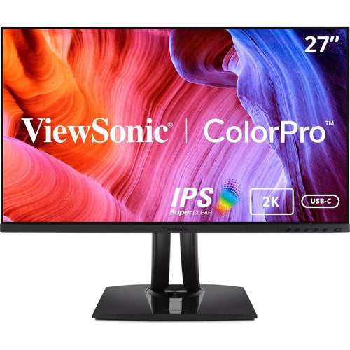 Viewsonic 27" Display, IPS Panel, 2560 x 1440 Resolution VP2756-2K
