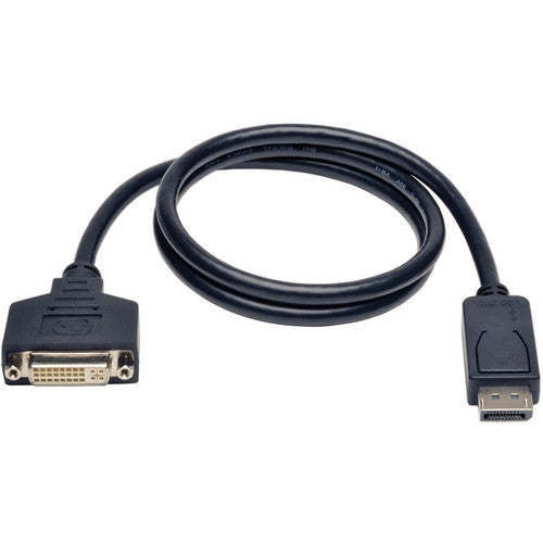 Tripp Lite 3ft DisplayPort to DVI Adapter Converter DP to DVI M/F 3' P134-003