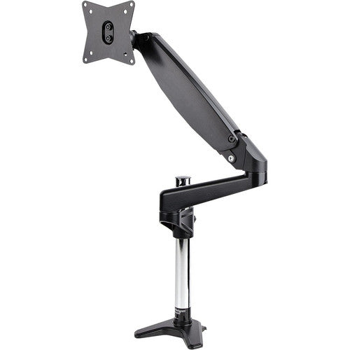 StarTech.com Desk Mount Monitor Arm for Single VESA Display 32" , 8kg/17.6lb, Full Motion Articulating & Height Adjustable, C-Clamp/Grommet ARMPIVOTE2