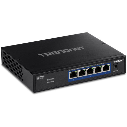 TRENDnet 5-Port 10G Switch TEG-S750