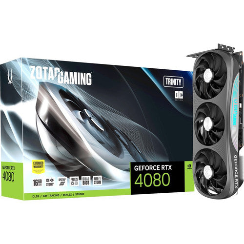 Zotac NVIDIA GeForce RTX 4080 Graphic Card - 16 GB GDDR6X ZT-D40810J-10P