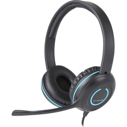 Cyber ​​Acoustics AC-5002 Casque stéréo avec prise unique AC5002