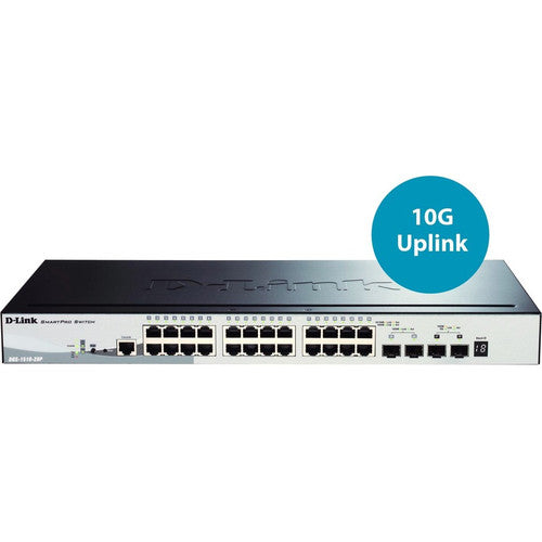 Commutateur Ethernet D-Link SmartPro DGS-1510-28P DGS-1510-28P