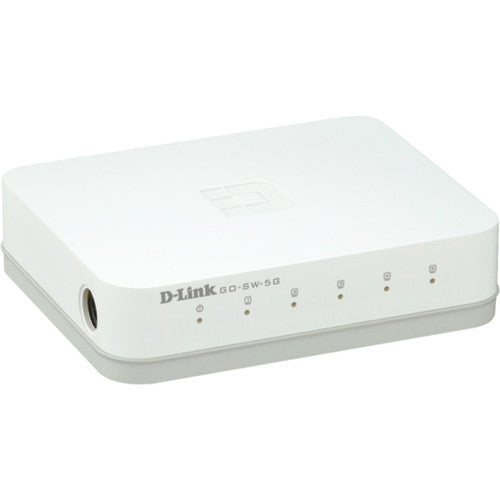 D-Link 5-Port Unmanaged Gigabit Switch GO-SW-5G