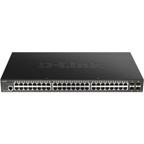 D-Link 52-Port 10-Gigabit Smart Managed PoE Switch DGS-1250-52XMP