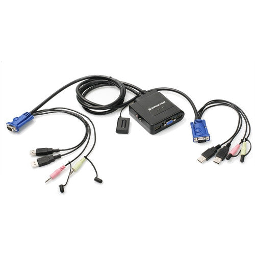 IOGEAR GCS72U KVM Switch with Audio GCS72U