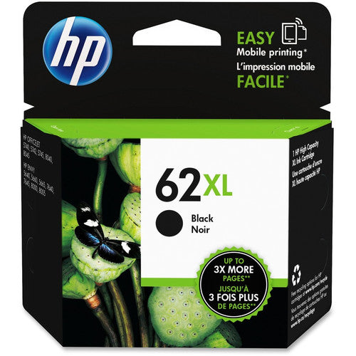 Cartouche d'encre authentique HP 62XL - Paquet unique C2P05AN#140