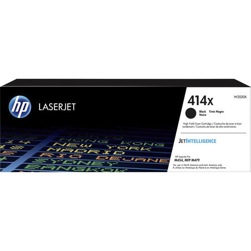 HP 414X (W2020X) Original High Yield Laser Toner Cartridge - Black - 1 Each W2020X