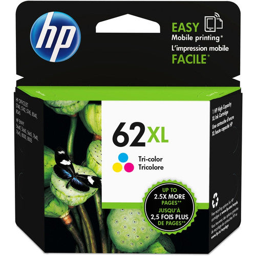 Cartouche d'encre authentique HP 62XL - Paquet unique C2P07AN#140