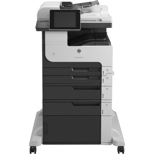 HP LaserJet M725F Laser Multifunction Printer-Monochrome-Copier/Fax/Scanner-41 ppm Mono Print-1200x1200 Print-Automatic Duplex Print-200000 Pages Monthly-1600 sheets Input-600 Optical Scan-Gigabit Ethernet Ethernet CF067A#BGJ