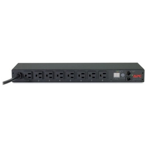 PDU rackable APC by Schneider Electric, avec compteur, 1U, 15 A, 100/120 V, (8) 5-15 AP7800B