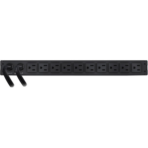 APC by Schneider Electric Rack ATS, 100/120 V, 15 A, 5-15 pouces, (10) sorties 5-15R AP4450