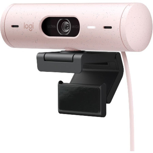 Webcam Logitech BRIO 500 - 4 Mégapixels - 60 ips - Rose - USB Type C 960-001432