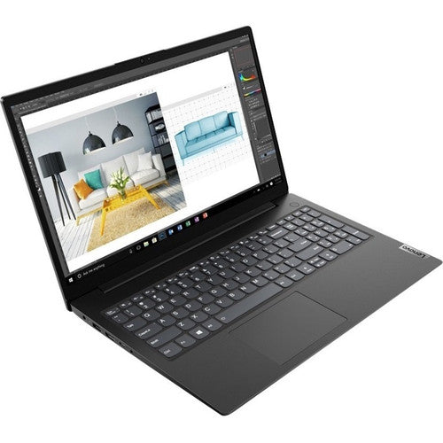 Ordinateur portable Lenovo V15-ALC 82KD00DHUS 15,6" - Full HD - 1920 x 1080 - AMD Ryzen 5 5500U Hexa-core (6 Core) 2,10 GHz - 8 Go de RAM totale - 512 Go SSD - Noir 82KD00DHUS