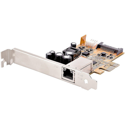 StarTech.com Carte réseau PoE 1 port 2,5 Gbit/s, carte Ethernet PCIe, carte réseau PoE 30 W 802.3at pour PC/serveurs, adaptateur LAN RJ45/réseau PoE, NBaseT ST1000PEXPSE