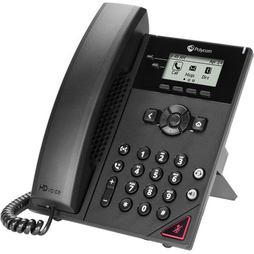 Poly 150 IP Phone - Corded - Corded - Wall Mountable, Tabletop 2200-48810-001