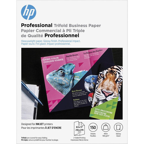 Papier professionnel HP à trois volets - Blanc 4WN12A