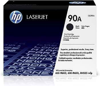 HP 90A Original Laser Toner Cartridge - Black - 2 / Pack CE390A-2PK