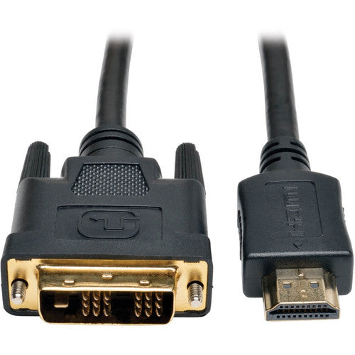 Tripp Lite 3 pieds HDMI vers DVI-D adaptateur de moniteur numérique câble convertisseur vidéo M/M 3' P566-003