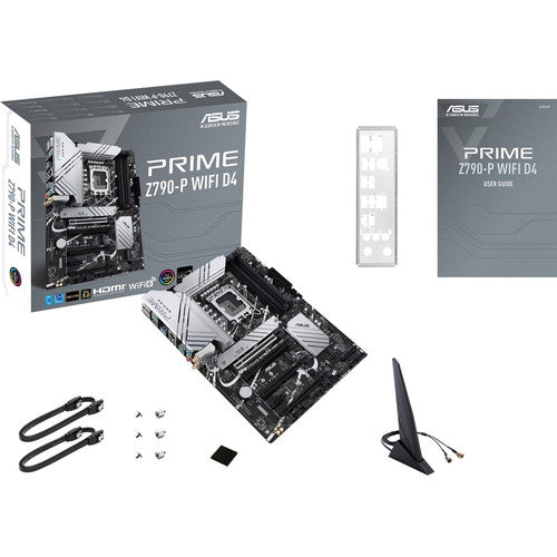 Asus Prime Z790-P WIFI D4 Gaming Desktop Motherboard - Intel Z790 Chipset - Socket LGA-1700 - ATX PRIMEZ790-PWIFID4