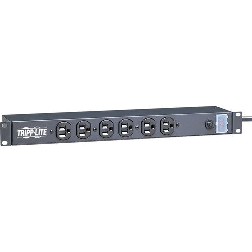 Tripp Lite Surge Protector Rackmount 14 Outlet 15' Cord 3000 Joules 1U RM - Receptacles: 14 x NEMA 5-15R - 3000J DRS-1215