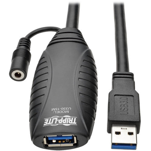 Câble répéteur d'extension actif Tripp Lite USB 3.0 SuperSpeed ​​(USB-A M/F), 15 m (49 pi) U330-15M