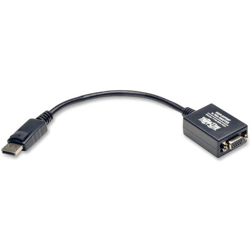 Adaptateur Tripp Lite 6 pouces DisplayPort vers VGA Convertisseur actif DP vers VGA M/F 6" P134-06N-VGA