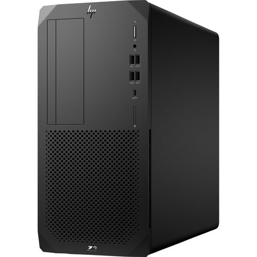 Station de travail HP Z2 G5 - 1 x Intel Core i7 Octa-core (8 Core) i7-10700 10e génération 2,90 GHz - 32 Go DDR4 SDRAM RAM - 1 To SSD - Tour - Noir 644B4UT#ABA